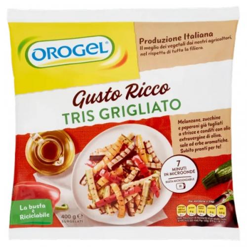 Orogel Gusto Ricco Tris Grigliato Surgelati 400 g